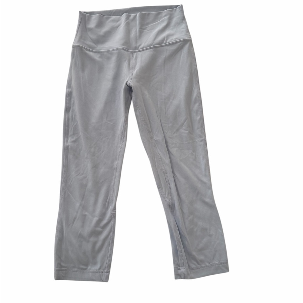 Lululemon Athletica High-Rise Crop 21” Light Blue Leggings